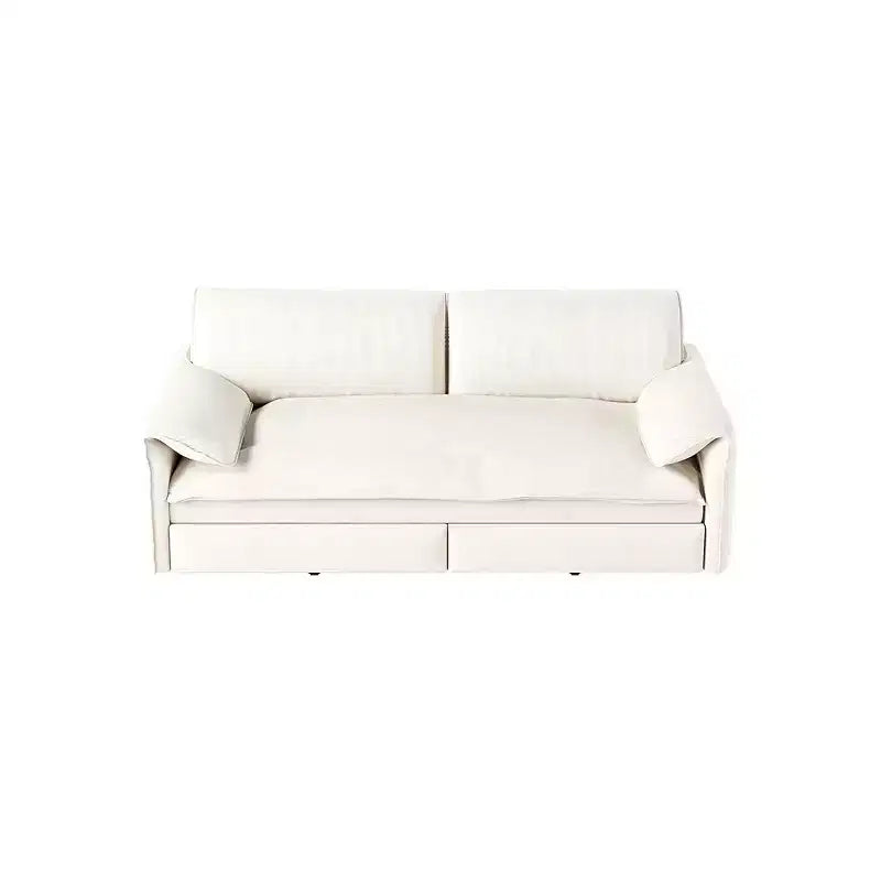 Divano letto e chaise longue convertibile 3-in-1 in velluto | Beige/Nero/Blu/Grigio/Verde/Rosa | 2 Posti