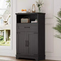 Farmhouse Bathroom Cabinet with Doors and Drawers,Freestanding Storage Cabinet