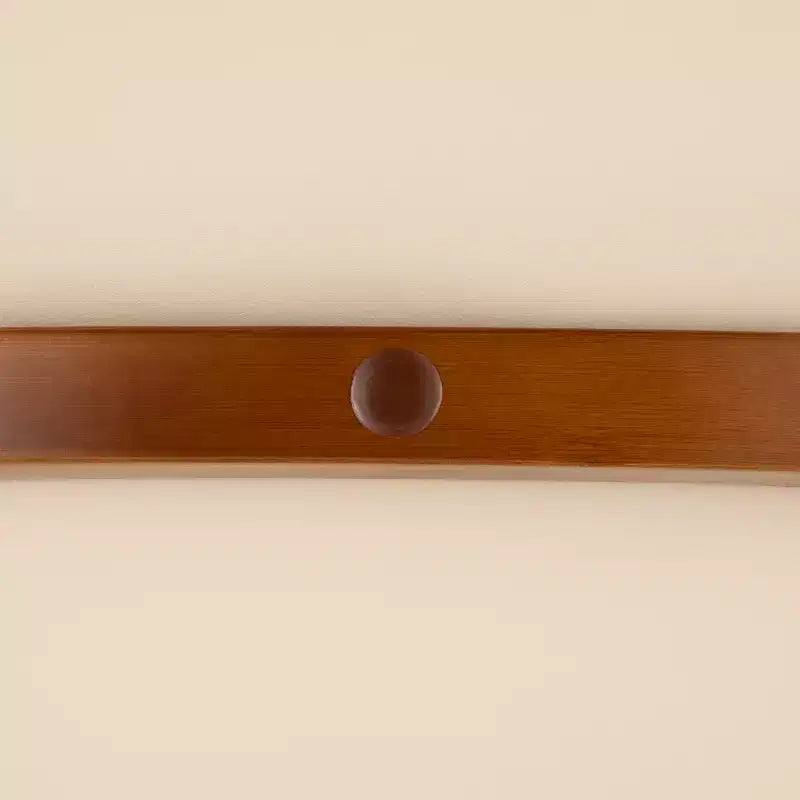 Poltrona d'accento senza braccioli crema/noce, 1 posto – Similpelle e gambe in legno