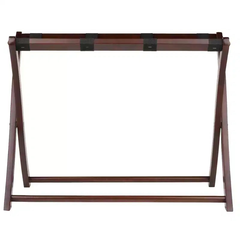 Portavaligie Pieghevole Cappuccino, Legno Massello, Moderno di Metà Secolo, 1 Persona