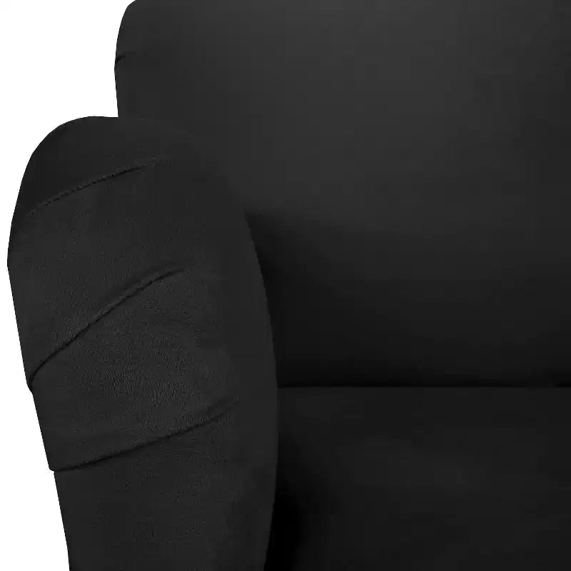 Poltrona d'accento in velluto grigio, stile poltrona, 1 posto a sedere