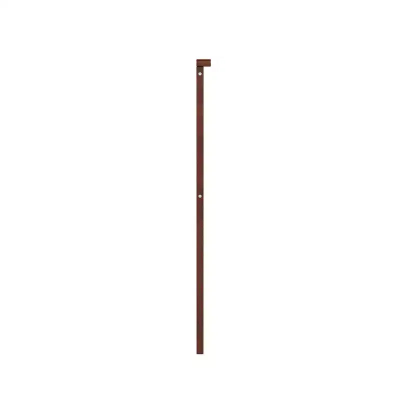 Testata per letto singolo a fusi, colore Espresso/Bianco/Noce/Grigio