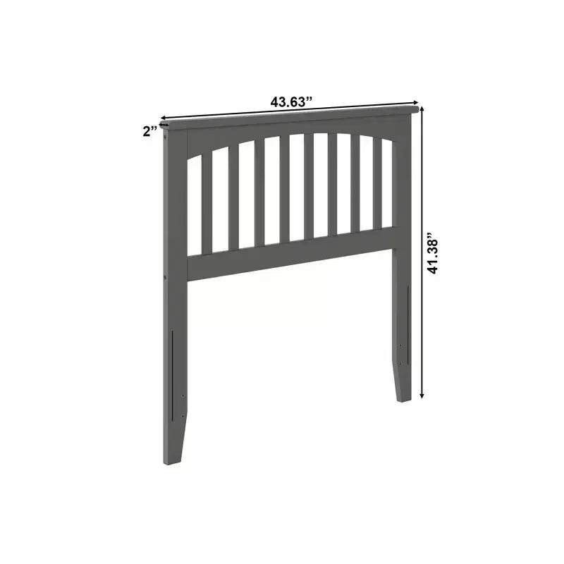 Testata per letto singolo a fusi, colore Espresso/Bianco/Noce/Grigio