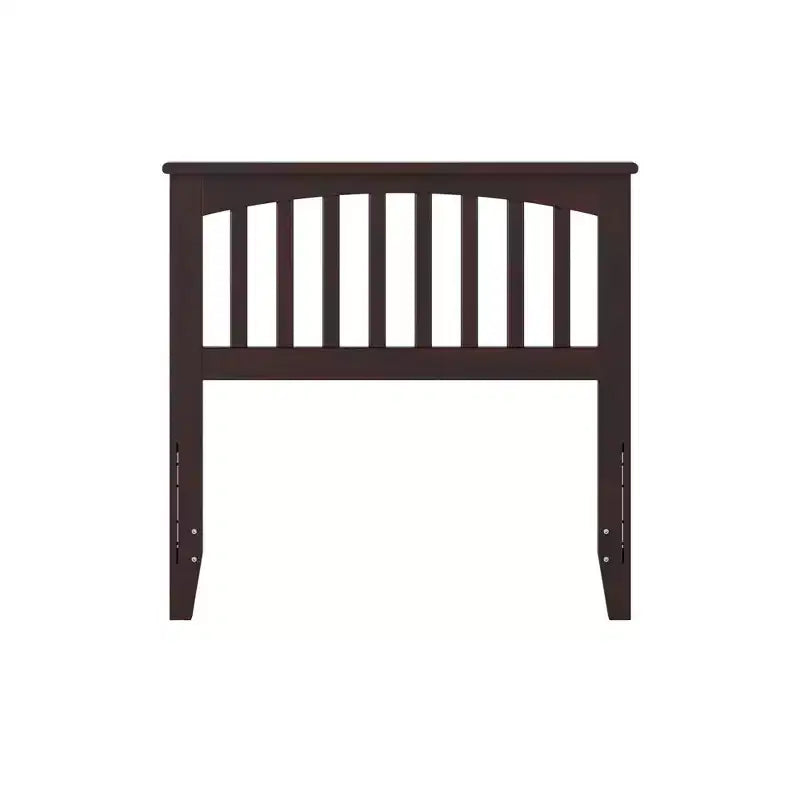 Testata per letto singolo a fusi, colore Espresso/Bianco/Noce/Grigio